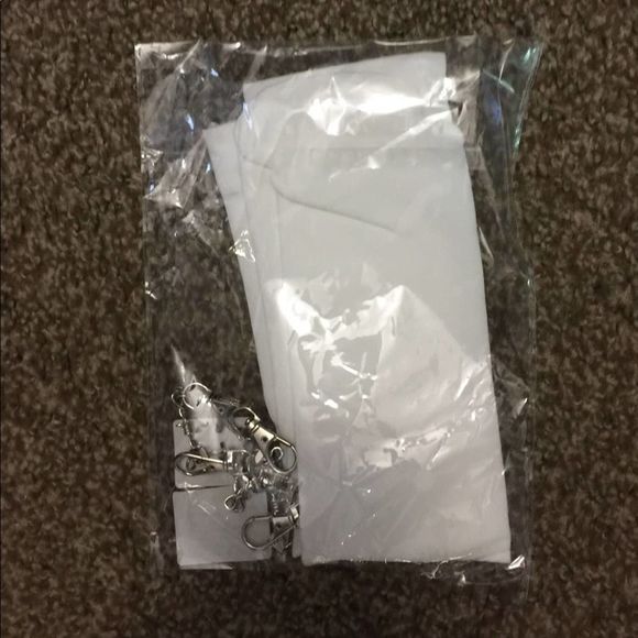 Doll Kill White Knee High Chain Socks - Picture 2 of 3